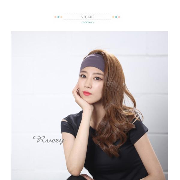 ���K ���K�E�F�A �^�[�o���y�w�A �o���h�z HR2810 (6�F) ���f�B�[�X �w�A�A�N�Z�T���[ �s���e�B�X �t�B�b�g�l�X �X�|�[�c �W�� �z�b�g���K ���i�摜4