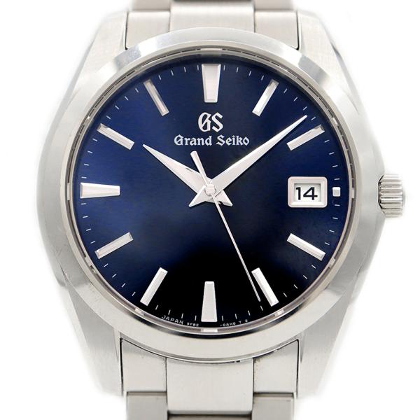 電池交換済 SEIKO セイコー グランドセイコー ヘリテージコレクション GS 9F82-0AF0 100m防水 デイト シルバー SS ステンレス メンズ クォーツ【6ヶ月保証】【腕時計】【中古】 SEIKO（セイコー） 電池交換済 GS グランドセイコー ヘリテージ