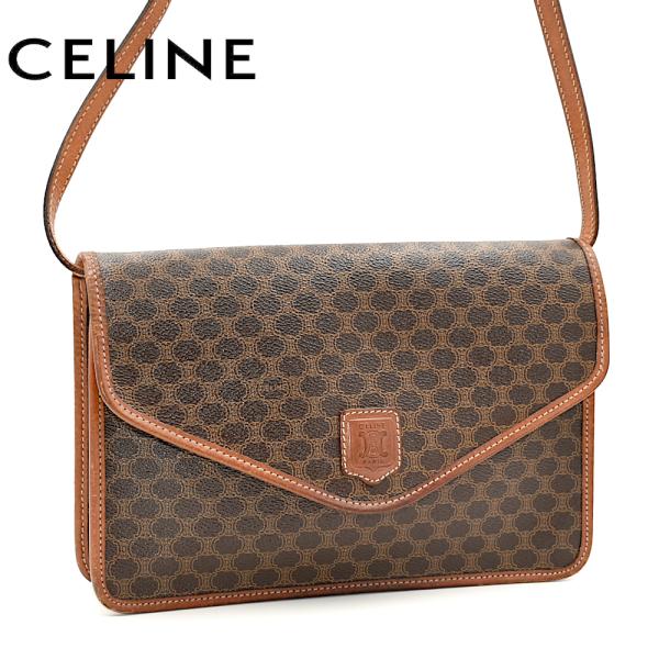 CELINE（セリーヌ） 【A02521】CELINE マカダム PVC レザー 総柄