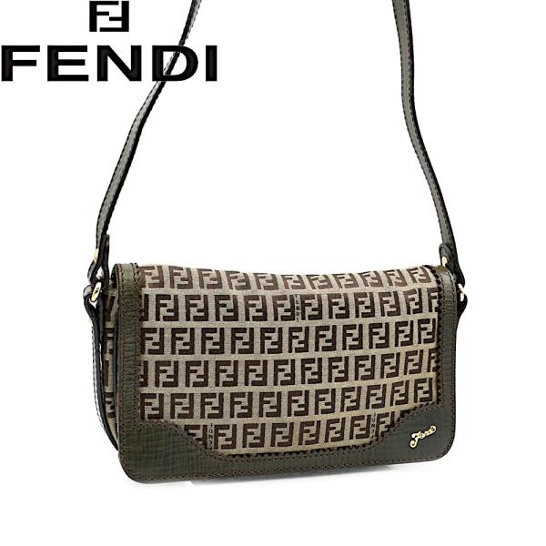 FENDI 【A02572】FENDI フェンディ ズキーノ柄 ワンショルダーバッグ