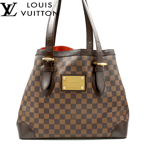 美品　ルイヴィトン バッグ ハムステッドMM ダミエ N51204 LOUIS VUITTON 【A02647】LOUIS ルイヴィトン ダミエ N51204