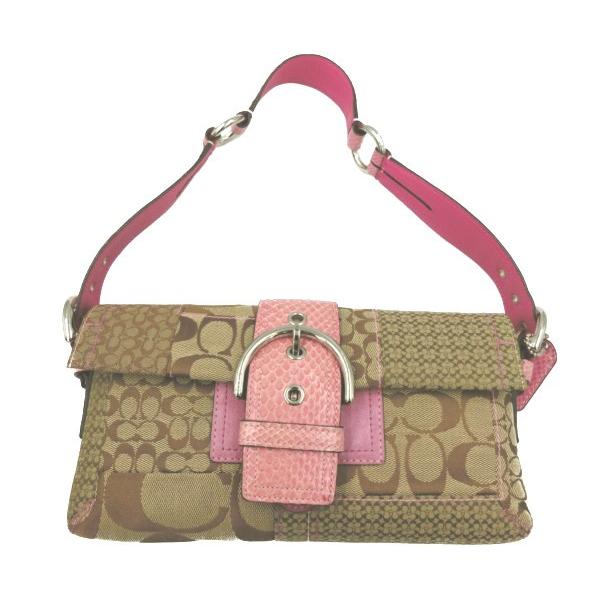 Coach コーチ シグネチャー パッチワーク ワンショルダーバッグ 中古 1 京都リサイクル王国yahoo 店 通販 Yahoo ショッピング