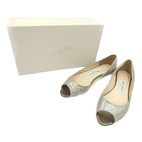 Jimmy Choo ジミーチュウ スパンコール パンプス 約23 5cm 中古 送料無料 1 京都リサイクル王国yahoo 店 通販 Yahoo ショッピング