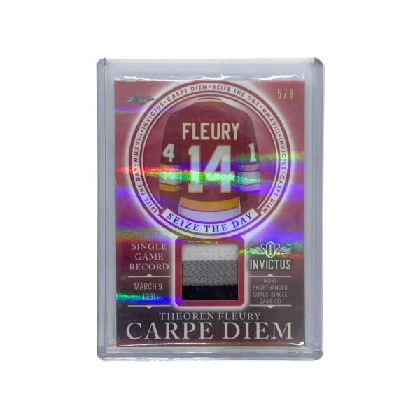 Leaf NHLカード INVICTUS CARPE DIEM THEOREN FLEURY 5/9 #CD-21 送料無料 中古 IT1 Leaf NHLカード INVICTUS CARPE DIEM THEOREN FLEURY 5/9 #CD-21