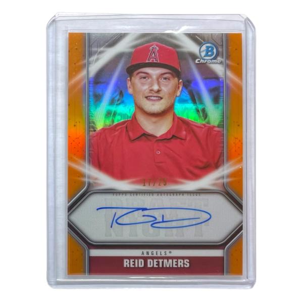TOPPS MLBカード BOWMAN CHROME REID DETMERS ANGELS /29 #DNA-RD 中古 IT2