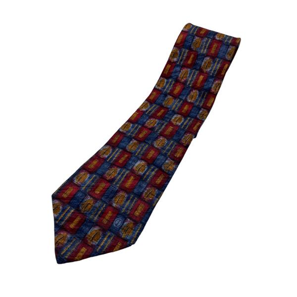 dunhill ダンヒル 総柄 シルクネクタイ 中古4