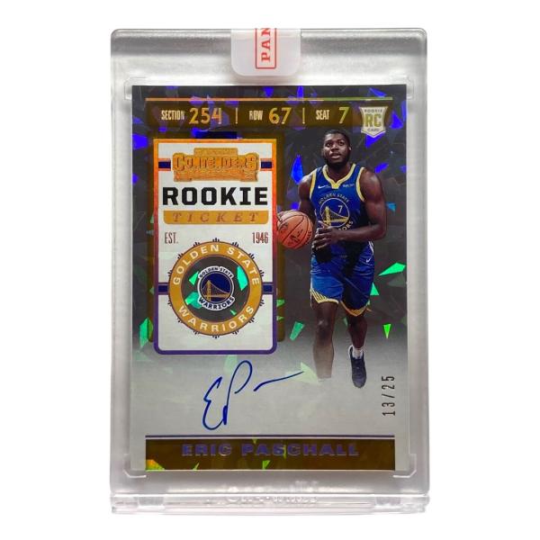未開封品 PANINI NBAカード CONTENDERS ERIC PASCHALL WARRIORS 13/25