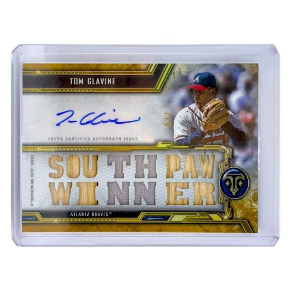 TOPPS MLBカード TRIPLE THREADS TOM GLAVINE ATLANTA BRAVES /9 #TTAR-TG2 送料無料 中古 IT1 Topps TOPPS MLBカード TRIPLE THREADS TOM GLAVINE ATLANTA BRAVES /9