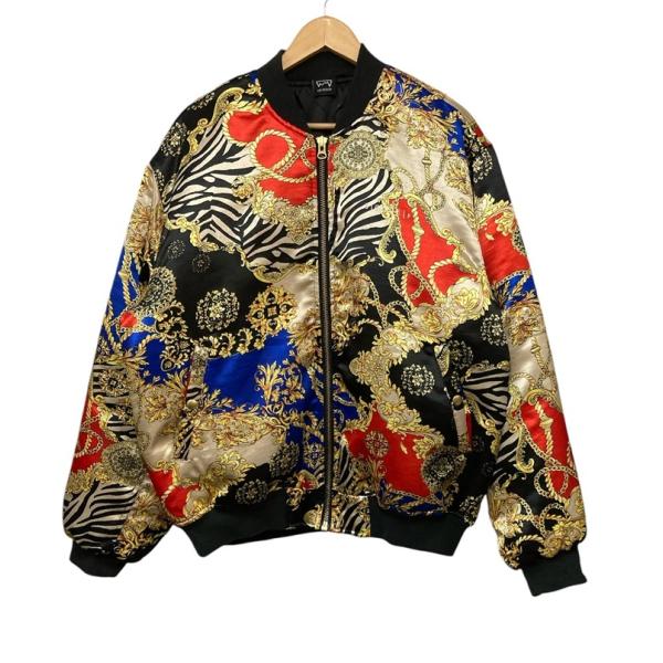 SCREP スクレップ 総柄 ブルゾン サイズXL 中古 D4 rycycle-kyoto_rc-it2xl9xo7wnm-ay1z