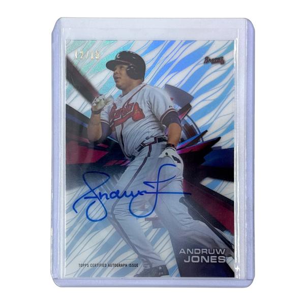 Topps TOPPS MLBカード HIGH TEK ANDRUW JONES BRAVES 12/15 #HT-AJS 