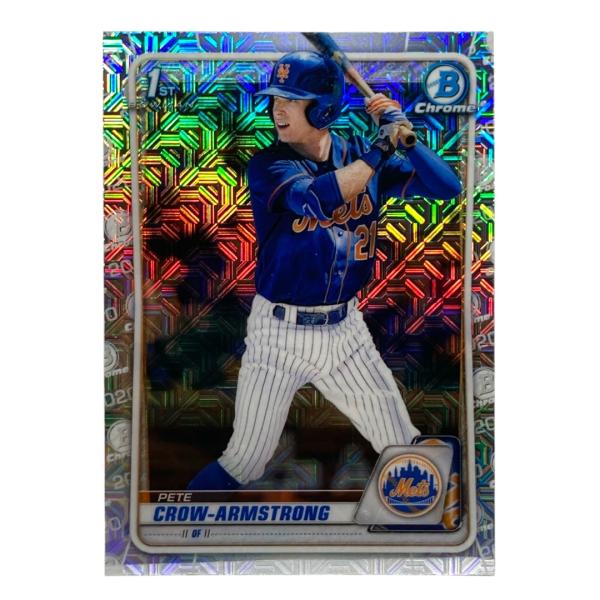 TOPPS MLBカード BOWMAN CHROME PETE CROW-ARMSTRONG METS #BD-72 送料無料 中古 IT2 Topps TOPPS MLBカード BOWMAN CHROME PETE CROW-ARMSTRONG METS #BD