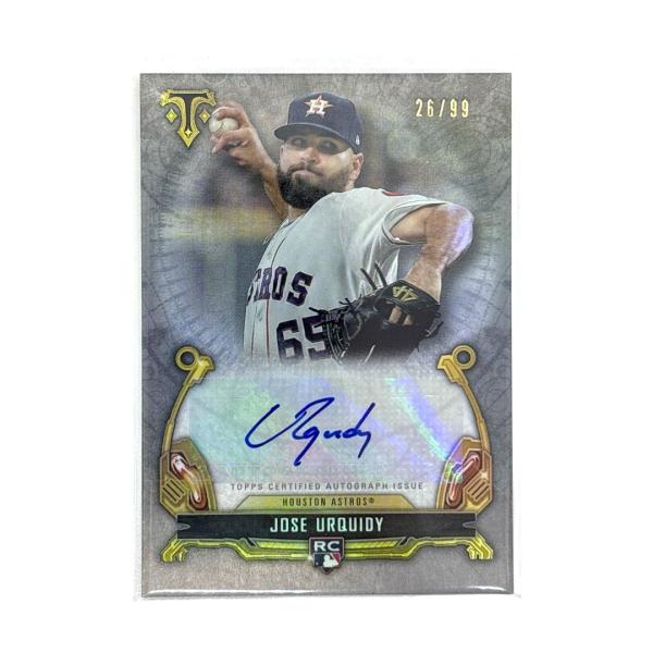 TOPPS MLBカード TRIPLE THREADS JOSE URQUIDY HOUSTON ASTROS 26/99 #RAC-JU 中古 IT1
