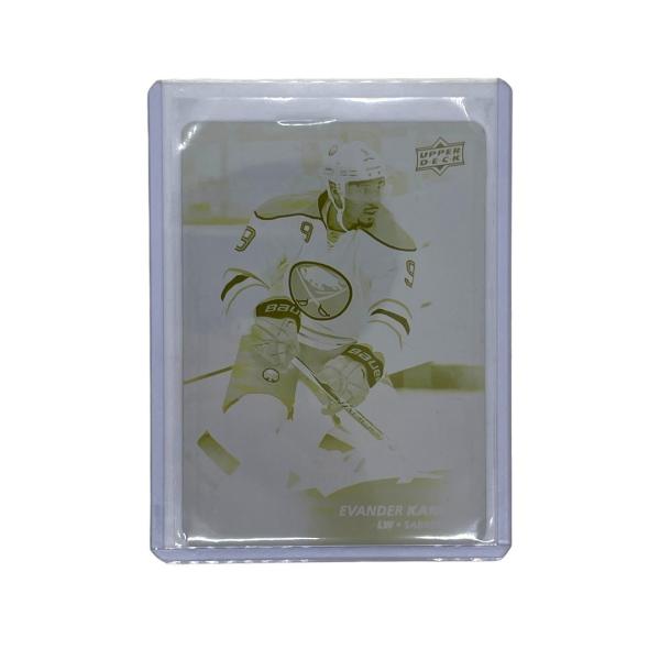 UPPER DECK NHLカード YELLOW PRINTING PLATE EVANDER KANE ONE OF ONE #177 送料無料 中古 IT1 UPPER DECK NHLカード YELLOW PRINTING PLATE EVANDER KANE ONE
