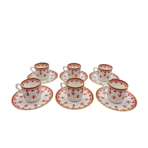 Spode スポード フルールドリス カップ＆ソーサー 6客 中古 W4 送料