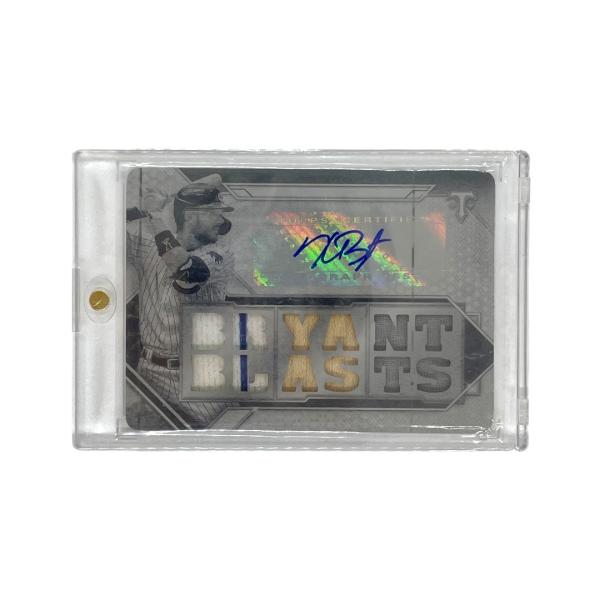 TOPPS MLBカード TRIPLE THREADS KRIS BRYANT 1/1 #TTAR-KB2 送料無料 中古 IT1 Topps TOPPS MLBカード TRIPLE THREADS KRIS BRYANT 1/1 #TTAR