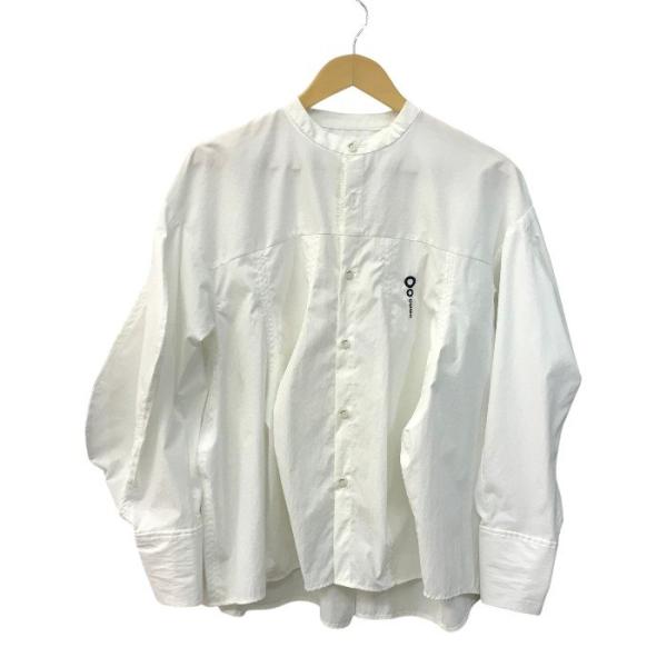 OMMO シャツ レディース 長袖 ポリエステル ホワイト Fサイズ 882510402201 中古 T1