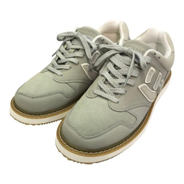 SANGACIO クレープグレー スニーカー SANGACIO サンガッチョ にゅ Crepe Gray スニーカー メンズ レザー
