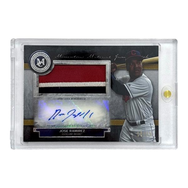 TOPPS MLBカード MUSEUM COLLECTION JOSE RAMIREZ CLEVELAND INDIANS 15/15 #JPA-JR 送料無料 中古 IT1 Topps TOPPS MLBカード MUSEUM COLLECTION JOSE RAMIREZ