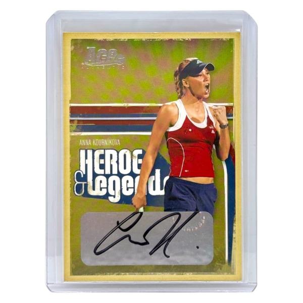 Ace テニスカード HEROES &amp; LEGENDS ANNA KOURNIKOVA RUSSIA /275 #48 中古 IT1
