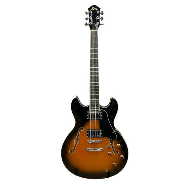 ギター Juno FA-740D JUNO セミアコ エレキギター SA-70 ジュノー セミホロウ 練習 入門