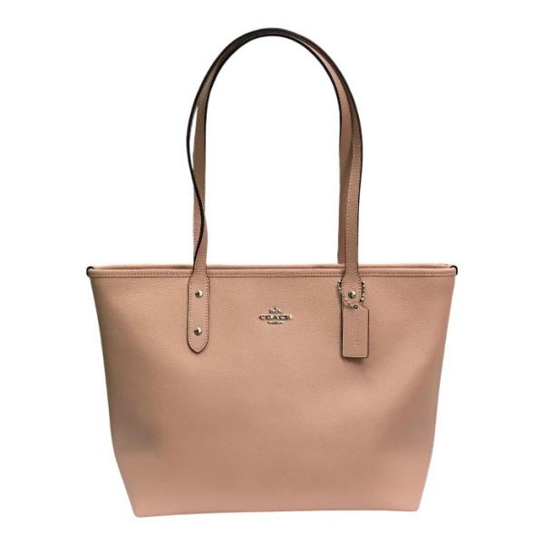 COACH（コーチ） トートバッグ レディース レザー ショルダー ピンク