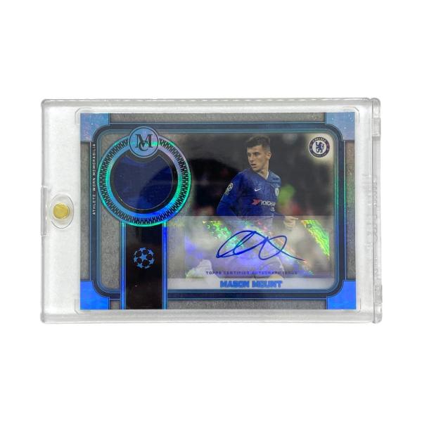TOPPS サッカーカード MUSEUM COLLECTION MASON MOUNT CHELSEA 46/75 #MAR-MM 送料無料 中古 IT1 Topps サッカーカード MUSEUM COLLECTION MASON MOUNT CHELSEA 46/75
