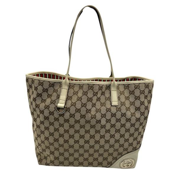 GGキャンバス GUCCI グッチ ニューブリット トートバッグ GG柄/ダブルG