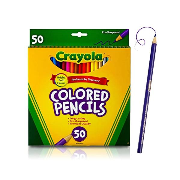 売り込み クレヨラ Crayola 色えんぴつ 50色 色鮮やか 正規品 684050