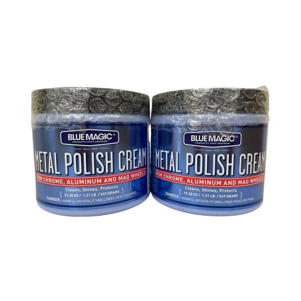 テクニカルケミカル BlueMagic (ブルーマジック) METAL POLISH CREAM (メタルポリッシュクリーム) 金属光沢磨きクリーム  :s-4549277000079-20230209:良品オンラインストア ヤフー店 通販 