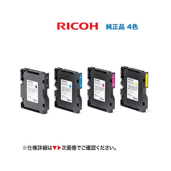 リコー（RICOH） 【Mサイズ 4色セット】 ガーメント インク