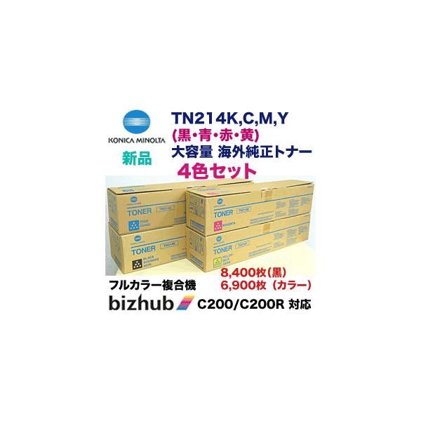 コニカミノルタ（KONICA MINOLTA） （新品・4色セット）コニカミノルタ