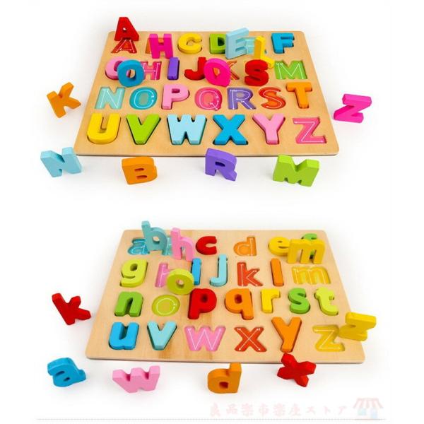 木製パズル 木のおもちゃ 知育玩具 アルファベット Abc 数字 色の認識 ちいく玩具 国内初の直営店 計算 形の認識 パズル 女の子