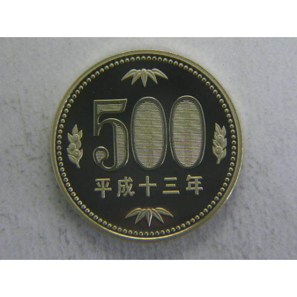 直径26.5ミリ　品位　銅720/亜鉛200/ニッケル80　量目7.0ｇ　※プルーフセットから取り出した未使用貨幣です。