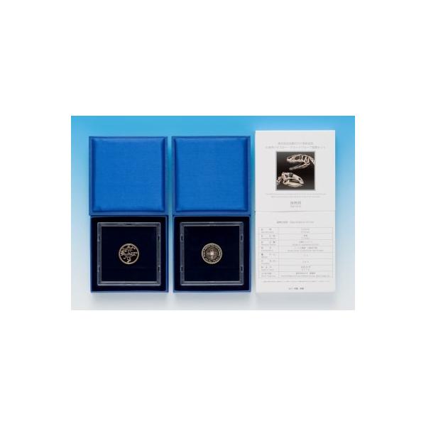 平成22年　30,000セット販売　売価2,800円直径26.5ミリ　品位　銅750/亜鉛125/ニッケル125　量目7.1ｇ　異形斜めギザ、潜像　※2種類の異なる金属を組み合わせる「バイカラー」と異なる種類の金属板で挟みこむ「クラッド」を...