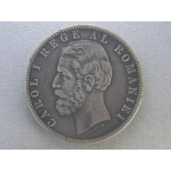 17.1/ルーマニア・5LEI銀貨 1885年B