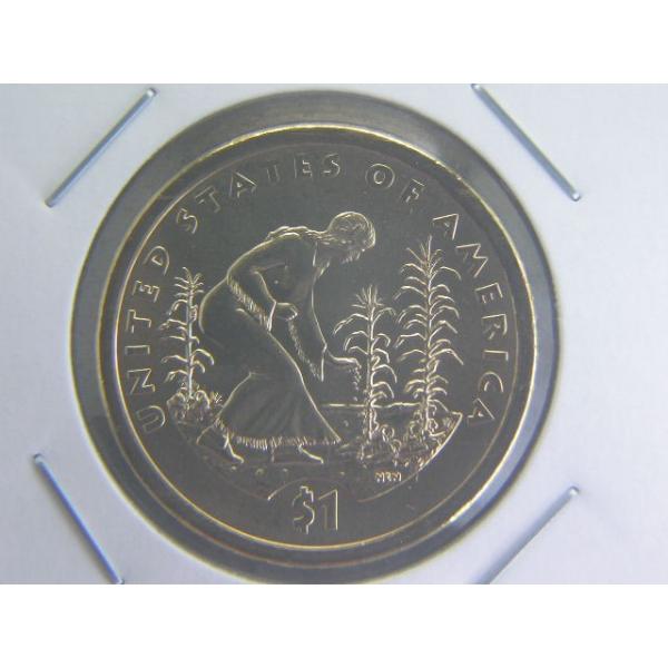 467/Native American Dollar 2009年　mint/D  Planting crops