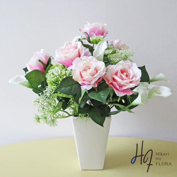 光触媒 ターチャ アーティフィシャルフラワー インテリア 個性的 高級造花 バラ アレンジ 開院 開店 造花 Yg3630 リョクエイ 通販 Yahoo ショッピング