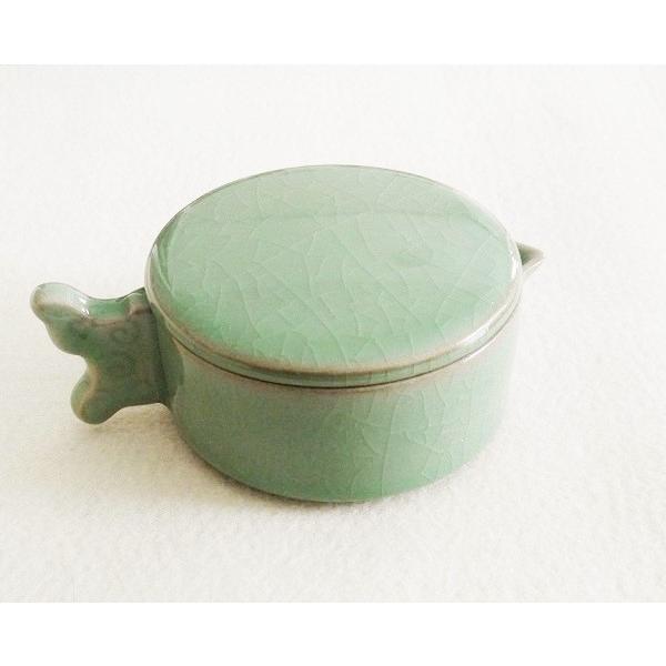 青磁器 筆洗い 墨池
