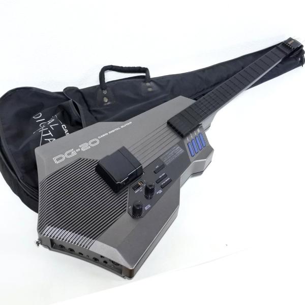 中古 CASIO Digital Guitar DG-20 カシオ デジタルギター ソフトケース 