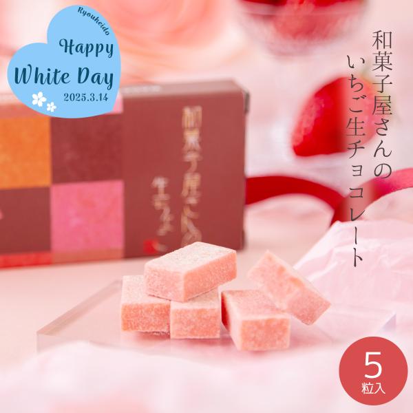 チョコ　５点 いちご生 チョコレート 5ピース : 恵那栗工房 良平堂 Yahoo!店