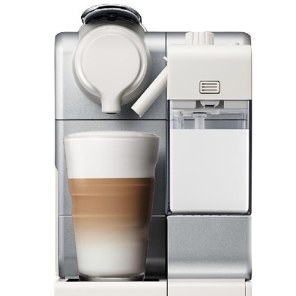 NESPRESSO F521SI SILVER ネスプレッソ コーヒー ラテ-