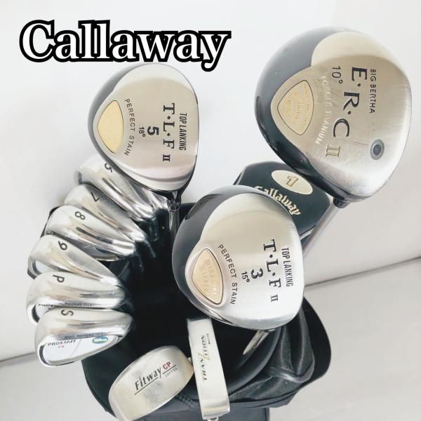 【初心者様推奨】キャロウェイ ウィルソン メンズ ゴルフクラブ セット SR Callaway キャロウェイ Wilson ウィルソン メンズ ゴルフセット