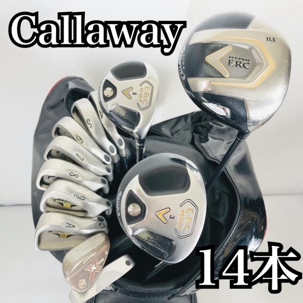 Callaway　キャロウェイ　ゴルフクラブ 14本セット 豪華 14本 Callaway キャロウェイ メンズ ゴルフセット クラブ