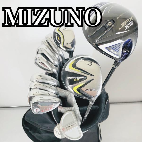 ミズノ オデッセイ 他 初心者 メンズ ゴルフクラブ フルセット 本格 MIZUNO ミズノ ODYSSEY オデッセイ メンズ ゴルフセット クラブ