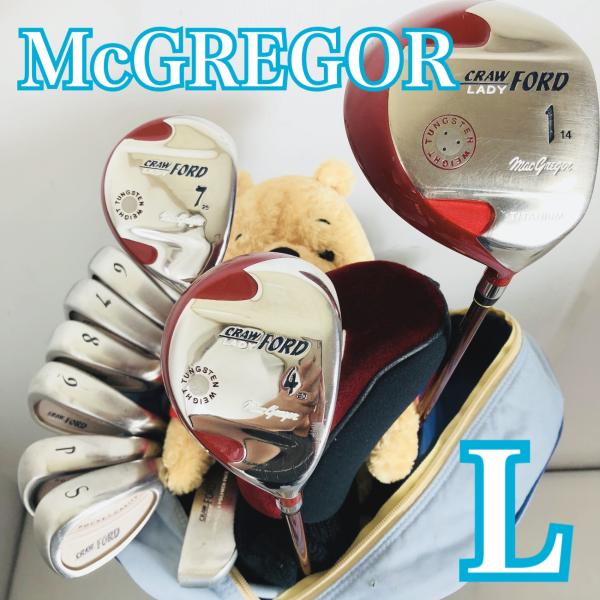 レディース マルマン マグレガー ゴルフ クラブ セット 初心者 バッグ付き レディース McGREGOR マグレガー ゴルフセット クラブ セット 初心者