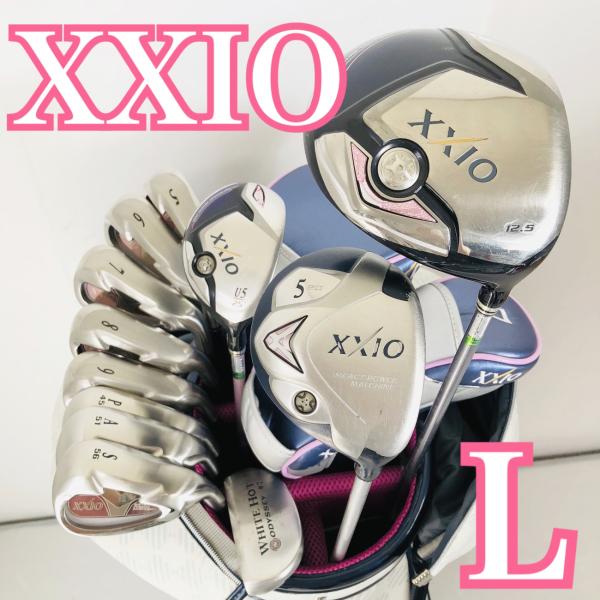 ゴルフセット　豪華　DUNLOP レディース　ラウンド仕様　扱いやすい　すぐ使用 レディース DUNLOP ダンロップ XXIO ゼクシオ ゴルフセット