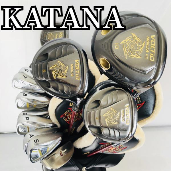 カタナ VOLTIO ヴォルティオ メンズ ゴルフ クラブ セット バッグ付き KATANA カタナ VOLTIO ヴォルティオ メンズ ゴルフセット クラブ