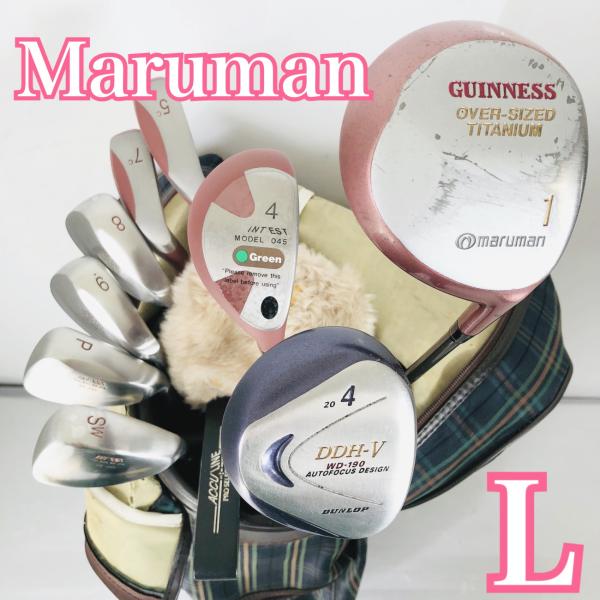マルマン ダンロップ 他 初心者 レディース ゴルフクラブ ハーフセット ryouhin-kobou_rc-ito27ge0lpyw-uv9p