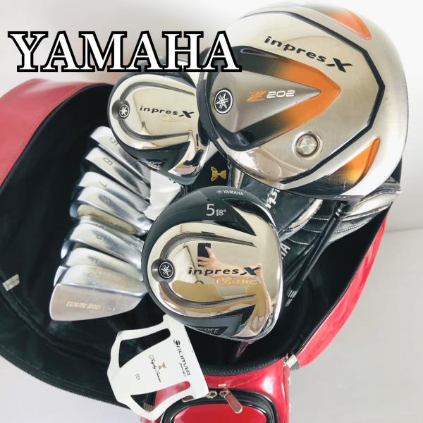 ヤマハ メンズゴルフ クラブ セット 初心者 入門 バッグ付き