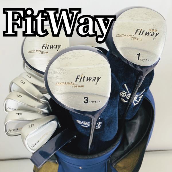 格安❗️初心者用定番ゴルフセットGolf Planner「 Fit way 」 GOLFPlanner ゴルフプランナー Fitway フィットウェイ メンズ
